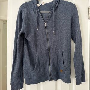 Roxy Blue Zip Up hoodie